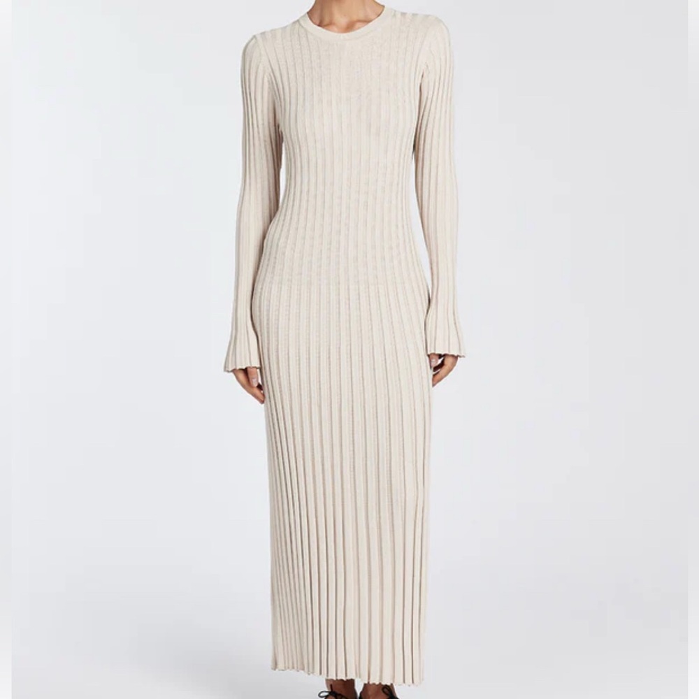 Dissh Ada Stone long midi dress